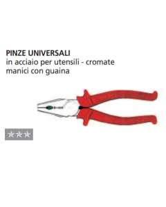 ORECA-PINZA UNIVERSALE CROMATA MM.160